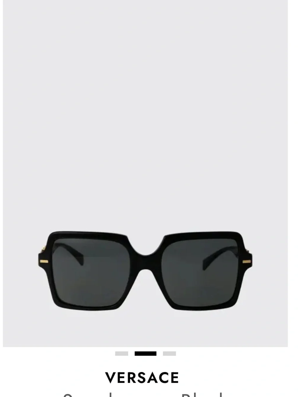 * | Versace | VE4441 Women's Sunglasses in Black. Size 55mm.